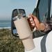 40oz 304 Stainless Steel Vacuum Insulated Water With Handle, Straw Cover, Car Portable Sports Travel Cup Leak Proof_maomaolike.com