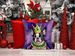 Boston Terrier King Of Mardi Gras Throw Pillow Machine Washable, Indoor Outdoor Decorative Pillow For Couch, Bed Or Patio, 14Hx14W_maomaolike.com