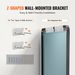 Square Wall Mounted Mirror 30" X 48" Mirror With Aluminium Alloy Frame_maomaolike.com