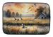 Geese In Flight Dish Drying Mat Absorbent Dish Drying Mat Pad For Kitchen Counter Dish Drainer Mat For Countertop, 14 X 21", Multicolor_maomaolike.com