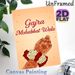 Indian Henna & Floral Gajra Painting Poster, Vibrant Traditional Indian Art Poster, Cultural Decorative Piece Suitable For Home, Wedding Venues_maomaolike.com