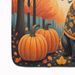 Black Pug Fall Memory Foam Kitchen Mat Machine Washable Anti-Fatigue Mat Cushion Comfort Bath Mat Or Kitchen Rug_maomaolike.com