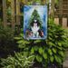 Japanese Chin Christmas Reindeer Garden Flag Mailbox Flag Decorative Yard Flag Banner Outside Patio Artwork Yard Flower Beds, Garden Size, Multicolor_maomaolike.com