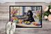 Decorating Easter Black Poodle Doormat Front Door Mat Indoor Outdoor Rugs For Entryway, Non Slip Washable Low Pile, 24H X 36W_maomaolike.com