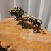 Copper-Plated Leopard Crocodile Antique Bear Overlord Lion Animal Small Figurine Wholesale_maomaolike.com