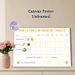 Mealtime Reward Chart Painting Poster, Bright Cartoon-style Food Graphic Poster, Useful Tracker To Encourage Regular Mealtime Routines For Home Dining_maomaolike.com