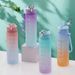 700ML Running Soft Time Marker Cup Portable Water Bottle For Outdoor Sport YDSH01_maomaolike.com
