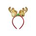 Christmas Headband Reindeer Antlers Clips Santa Claus Hats 12 Pcs_maomaolike.com