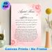 Ayatul Kursi Islamic Verse Painting Poster, Soft Watercolor Pink Rose & Lace Accented Poster, Displays Sacred Quranic Text, Ideal For Home And Prayer_maomaolike.com