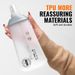 WRELS 190ml 250ml 350ml 500ml TPU Folding Soft Flask Outdoor Sport Running Bag Collapsible Water Bottle_maomaolike.com
