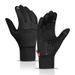 Outdoor waterproof gloves autumn and winter touch screen men's windproof warm cycling zipper sports plus velvet mountaineering skiing gloves_maomaolike.com