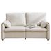800LBS Down Filled Sofas, 60 Inch Minimalist Sofa, With Multiple Colors In The Living Room And Bedroom_maomaolike.com