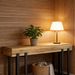 Console Table, Wooden Sofa Table Hallway Foyer Table_maomaolike.com