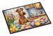 Decorating Easter Irish Terrier Doormat Front Door Mat Indoor Outdoor Rugs For Entryway, Non Slip Washable Low Pile, 24H X 36W_maomaolike.com
