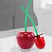 Cherry Plastic Long Handle Toilet Brush Set Bathroom No Dead Angle Cleaning Artifact Cross-border Hot Sale_maomaolike.com