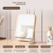 Wooden Element Simple Makeup Rotatable Home Student Dormitory Portable Desktop Dressing Mirror_maomaolike.com