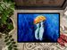 Fanta Sea Jellyfish Doormat Front Door Mat Indoor Outdoor Rugs For Entryway, Non Slip Washable Low Pile, 24H X 36W_maomaolike.com