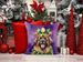 Leonberger King Of Mardi Gras Throw Pillow Machine Washable, Indoor Outdoor Decorative Pillow For Couch, Bed Or Patio, 18Hx18W_maomaolike.com