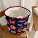 Original Retro Heart-shaped Large-capacity Foldable Storage Basket Home Use, Suitable For Storing Clothes, Toys, And Miscellaneous_maomaolike.com