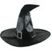 Unisex Halloween witch hat props wizard hat props black pointed wizard hat_maomaolike.com