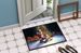 Akita And Santa Claus Doormat Front Door Mat Indoor Outdoor Rugs For Entryway, Non Slip Washable Low Pile, 24H X 36W_maomaolike.com