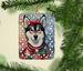 Alaskan Klee Kai Christmas Porcelain Ornament Christmas Tree Hanging Decorations For Home Christmas Holiday, Rectangle, Gift, Multicolor_maomaolike.com