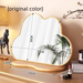 Cloud Makeup Table Solid Wood Dressing Retro Bedroom Home High-End Desktop Mirror_maomaolike.com