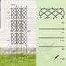 3-Pack Outdoor Sturdy Reliable Construction Plant Support Frame For Raised Garden Bed_maomaolike.com