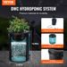 VEVOR DWC Hydroponics Grow System Deep Water Culture With Top Drip 1 Bucket 5Gal_maomaolike.com
