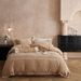 Nordic Vintage Boho Class A Winter French Embroidery Milk Bedding Four-Piece Set, Luxurious Plush Duvet Cover And Coral_maomaolike.com