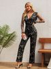 women's fashion slim silver hot jumpsuit evening dress women's clothing_maomaolike.com