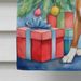 Boxer Christmas Reindeer House Flag Large Porch Sleeve Pole Decorative Outside Yard Banner Artwork Wall Hanging, Polyester, House Size, Multicolor_maomaolike.com