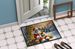 Chihuahua And Santa Claus Doormat Front Door Mat Indoor Outdoor Rugs For Entryway, Non Slip Washable Low Pile, 24H X 36W_maomaolike.com