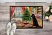 Irish Water Spaniel Christmas Cookies Doormat Front Door Mat Indoor Outdoor Rugs For Entryway, Non Slip Washable Low Pile, 24H X 36W_maomaolike.com