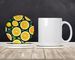 Colorful Lemons Large Sandstone Coasters Pack Of 4 Absorbent Round Coasters Decor Gifts For Men Or Women, 4 In, Multicolor_maomaolike.com