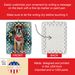 Boxer Christmas Porcelain Ornament Christmas Tree Hanging Decorations For Home Christmas Holiday, Rectangle, Gift, Multicolor_maomaolike.com