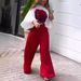 Women's Wide Leg Pants Suit Women's Clothing_maomaolike.com
