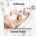 Facial Skincare Painting Poster, Soft-toned Gentle Facial Mask Application Poster, Calming Aesthetic Wall Decor Ideal For Spa, Beauty Salon And_maomaolike.com