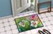 Utah Sego Lilies In Watercolor Doormat Front Door Mat Indoor Outdoor Rugs For Entryway, Non Slip Washable Low Pile, 24H X 36W_maomaolike.com