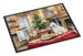 Coton De Tulear Christmas Cookies Doormat Front Door Mat Indoor Outdoor Rugs For Entryway, Non Slip Washable Low Pile, 24H X 36W_maomaolike.com