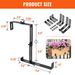 2pcs/4pcs Window Box Brackets, Adjustable Planter Box Brackets, Universal Steel Hanging Flower Box Brackets For Railings Deck Windowsill, No Drill Planter Brackets For Balcony, Fences, Patio_maomaolike.com