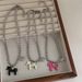 LATS White Black Green Blue Pink Color Enamel Colt Horse Pendant Necklaces For Women Silver Plated Alloy Beads Chain_maomaolike.com
