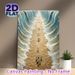 Surreal Parting Sea & Walking Crowd Painting Poster, Textured Brushstroke Surreal Scene Poster, Unique Artistic Decor Ideal For Living Room, Office_maomaolike.com