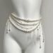 Multilayer Pearl Waist Chain For Women's Fashion Retro Y2K Designer Belt Character Playing Clothes Accessories Party_maomaolike.com