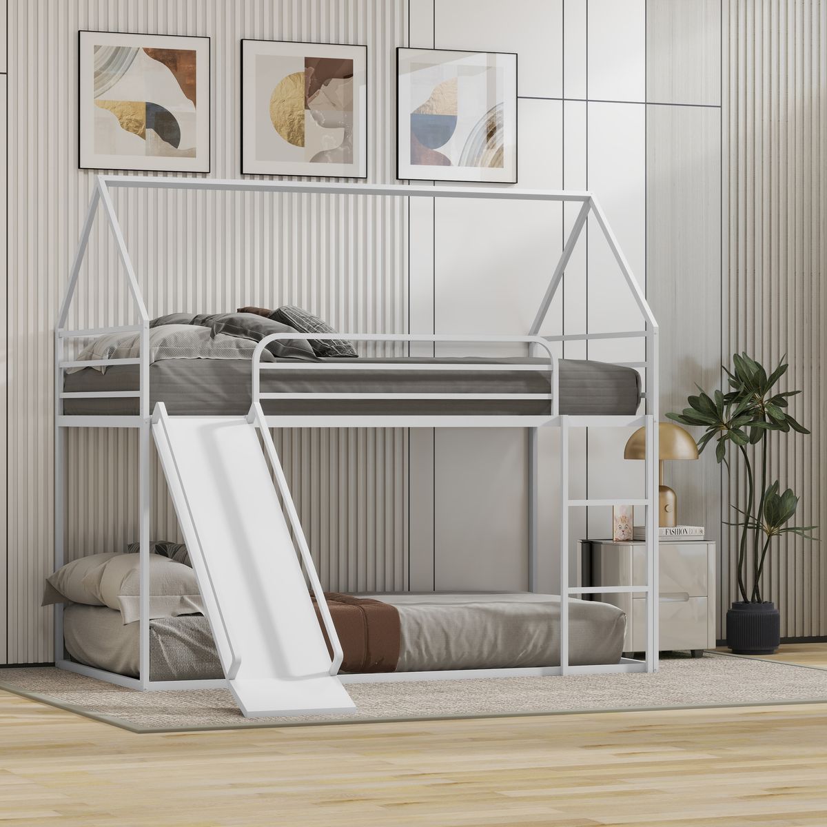 Twin Over Twin House Bed TKUcil_maomaolike.com