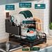 Double-layer Stacked Kitchen Drain Household Cupboard Dishes And Dish Bowl Chopsticks Storage Rack_maomaolike.com