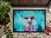 Hippie Animal Sheep Doormat Front Door Mat Indoor Outdoor Rugs For Entryway, Non Slip Washable Low Pile, 24H X 36W_maomaolike.com