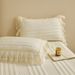 A-Class Wrinkled Yarn Tatami Sheet Princess Style Thickened Quilted Bed Cover Three-Piece Set 2025 New Model All-Season Universal_maomaolike.com
