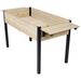 Raised Garden Bed, Metal Leg Wood Planter Boxes With Folding Storage Shelf,Elevated Planter Box For Growing Fresh Herbs, Vegetables, Flowers Great For Outdoor Patio, Deck, Balcony_maomaolike.com
