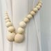 Labeling Tiebacks New No-Drill Magnetic Buckle Versatile Curtain Woven Tie Rope_maomaolike.com